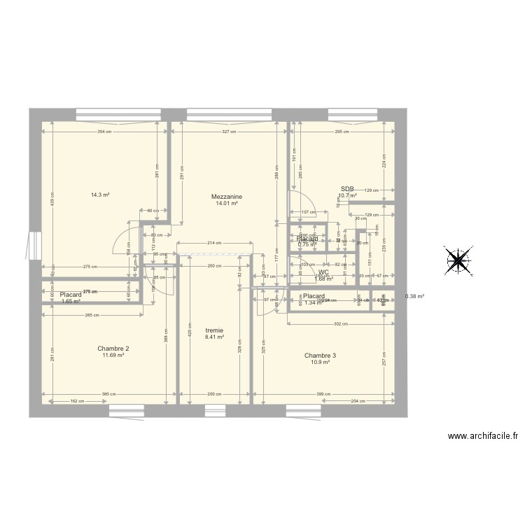 Soultzmatt Etage 250219. Plan de 0 pièce et 0 m2