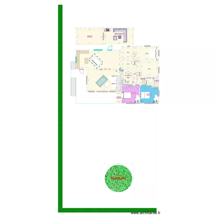 Maison Aeroport Grand Case Plus. Plan de 