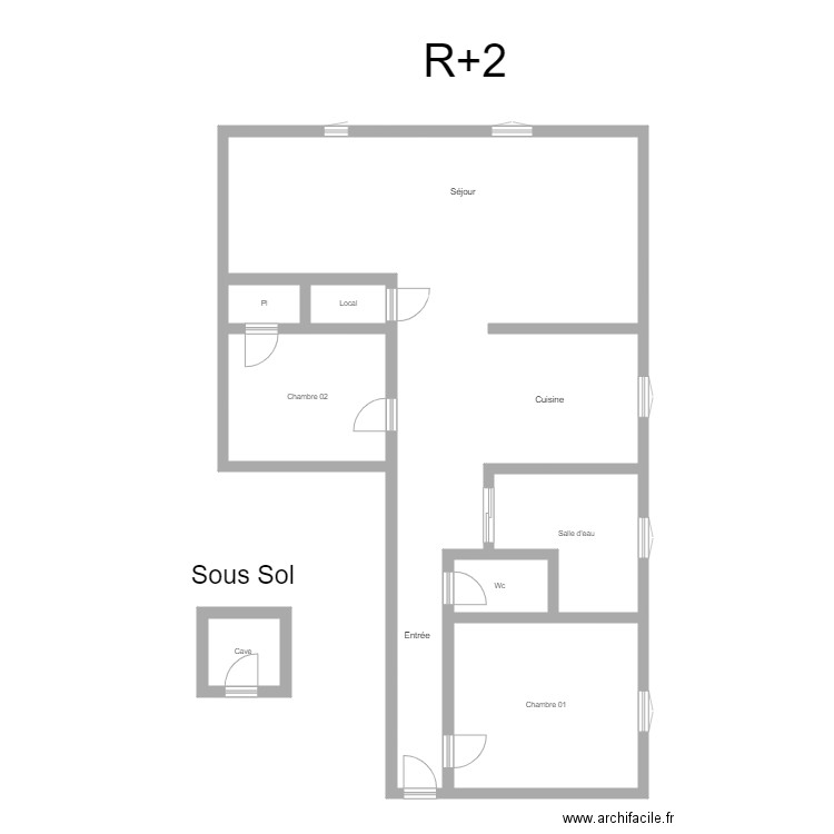 350600590. Plan de 0 pièce et 0 m2