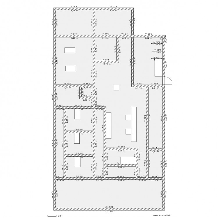 essai 3 250m². Plan de 0 pièce et 0 m2