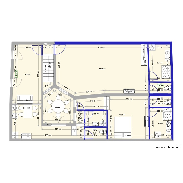 CASTELNAU0. Plan de 0 pièce et 0 m2