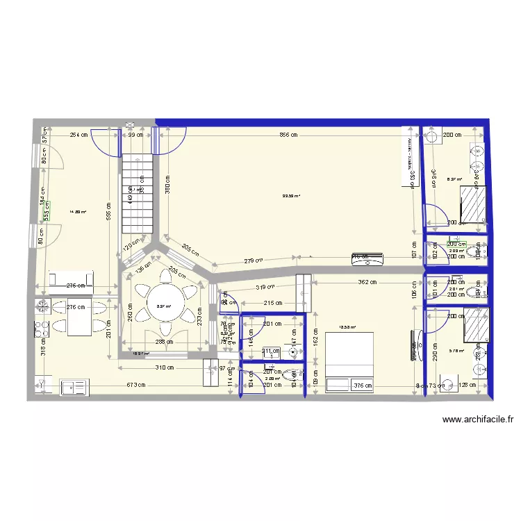 CASTELNAU0. Plan de 
