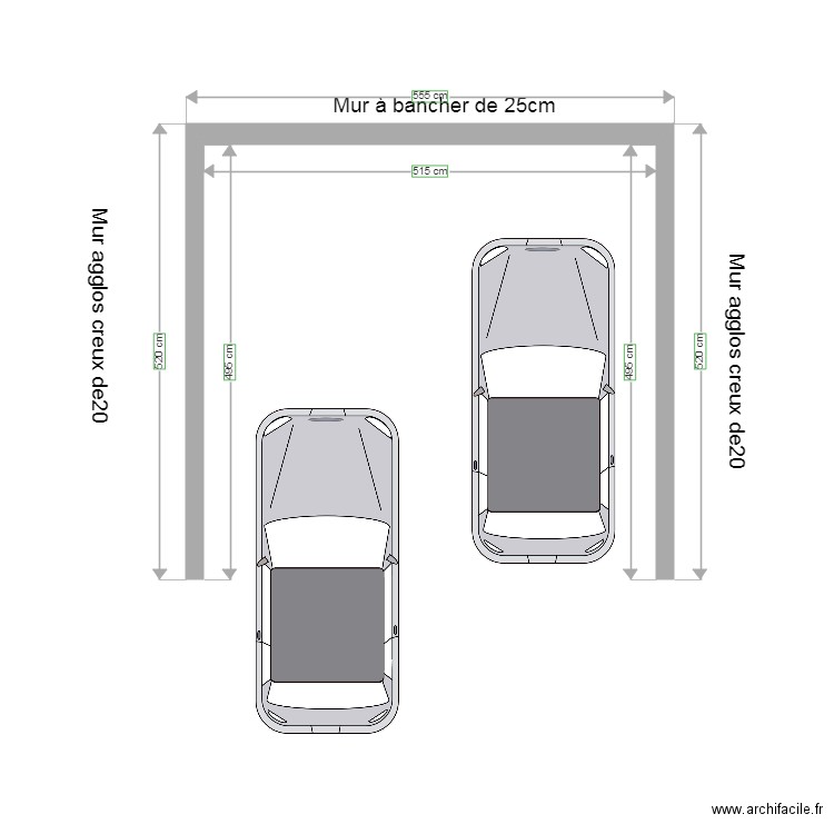 plancher parking enterré Verbeek. Plan de 0 pièce et 0 m2