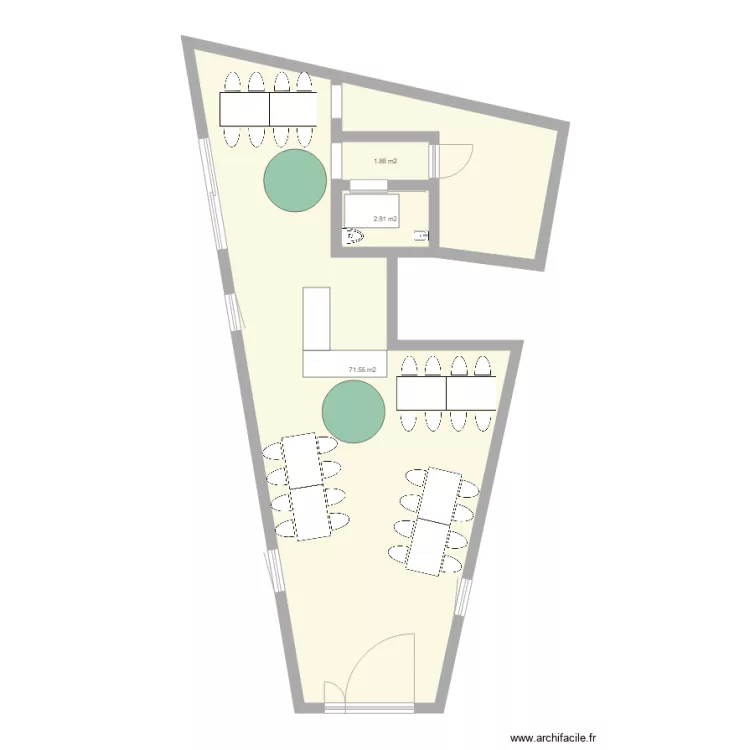 Restaurant44Liberation. Plan de 