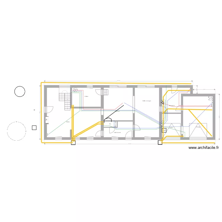 Rez sanitaire. Plan de 