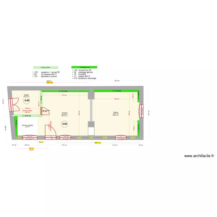Membrey 22 - Isolation. Plan de 