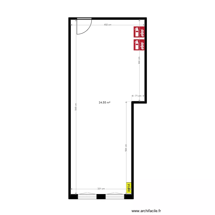 Arles A rdc MS. Plan de 