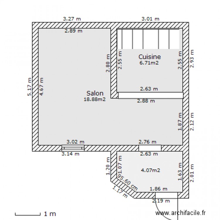 didier rdc. Plan de 0 pièce et 0 m2