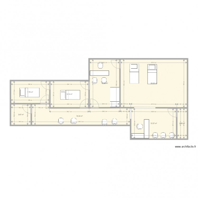 clinica2. Plan de 0 pièce et 0 m2