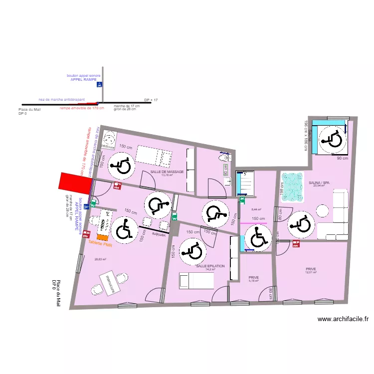 NATURE ZEN APRES TRAVAUX ESPACE ROTATION. Plan de NATURE ZEN APRES TRAVAUX ESPACE ROTATION. Plan de