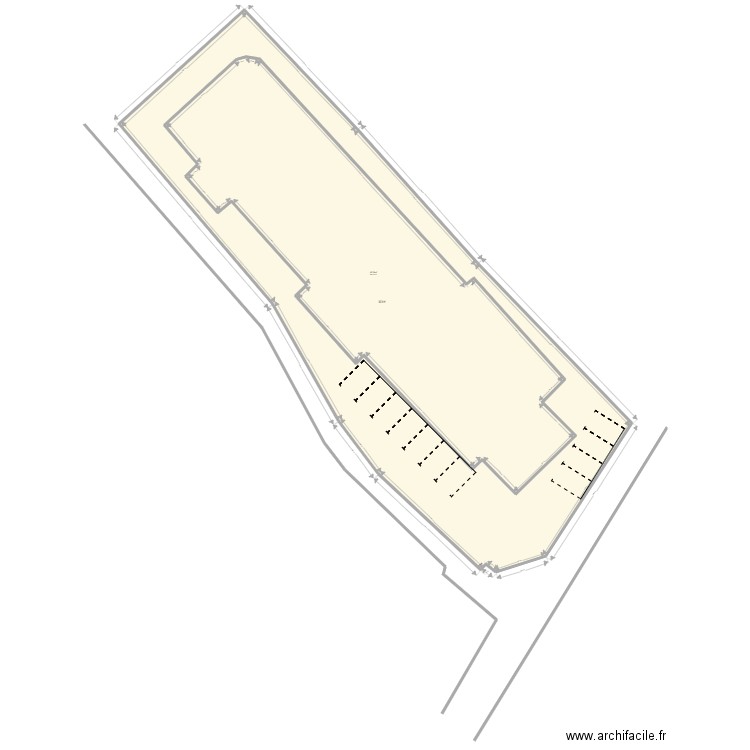 PLAN DE MASSE DE LA CELLE SAINT CLOUD 1. Plan de 0 pièce et 0 m2