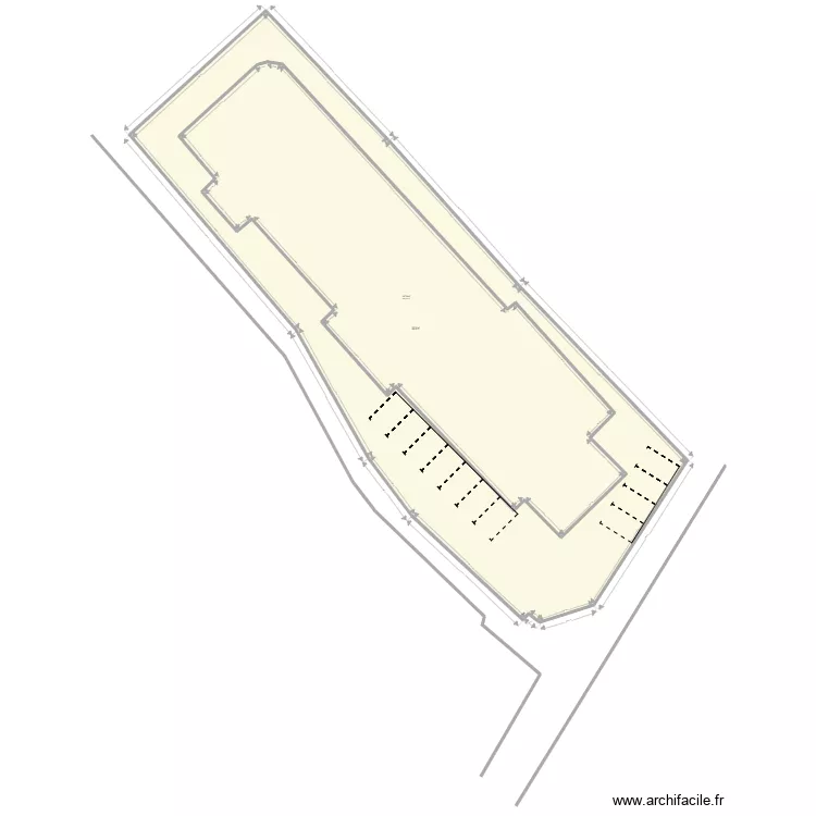 PLAN DE MASSE DE LA CELLE SAINT CLOUD 1. Plan de PLAN DE MASSE DE LA CELLE SAINT CLOUD 1. Plan de