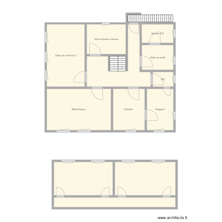 isic. Plan de 0 pièce et 0 m2