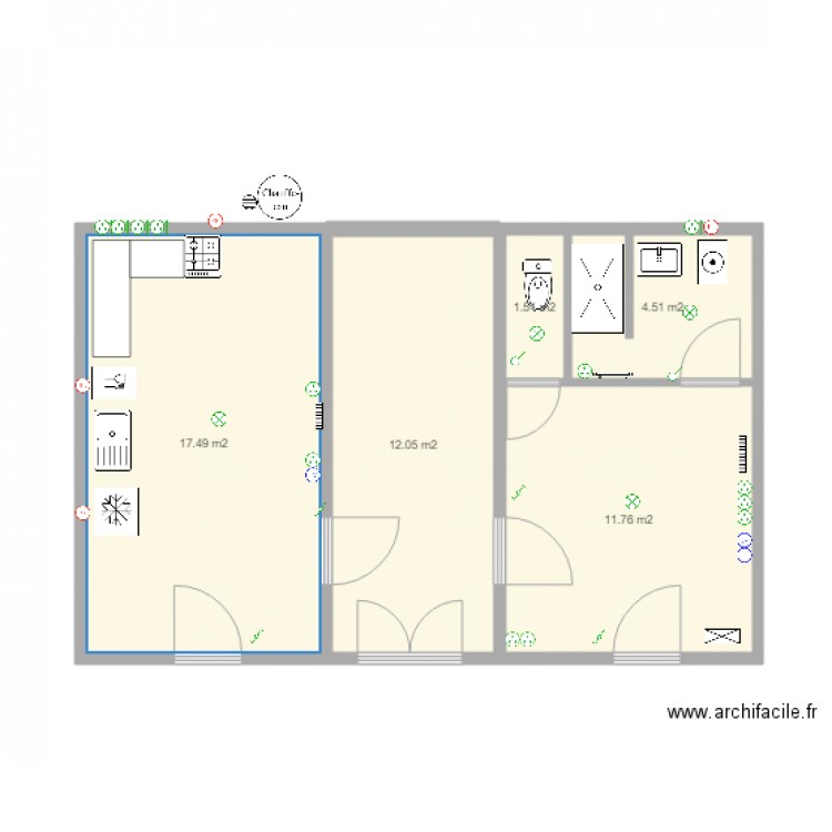 projet jean toussaint. Plan de 0 pièce et 0 m2