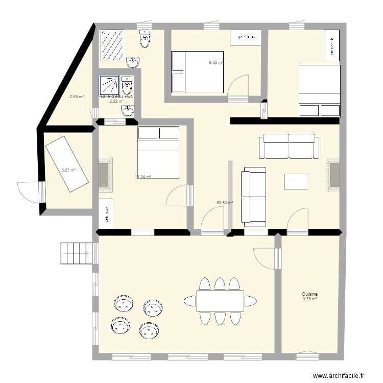210 chemin fort rouge. Plan de 0 pièce et 0 m2