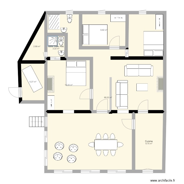 210 chemin fort rouge. Plan de 0 pièce et 0 m2