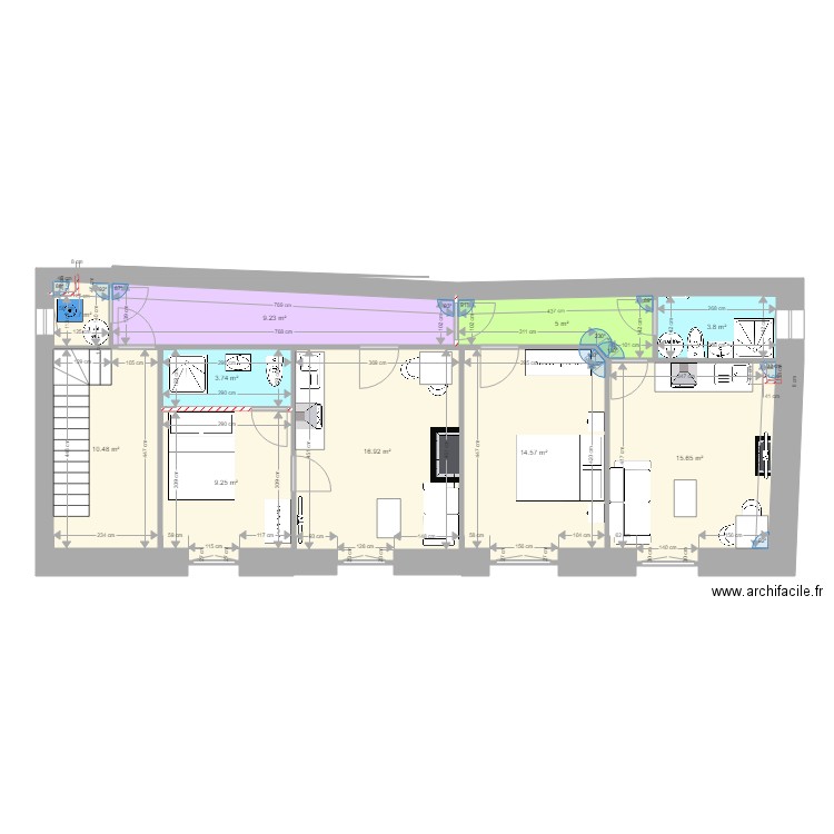 2erme AIGUILHE FINAL PLAQUISTE. Plan de 0 pièce et 0 m2