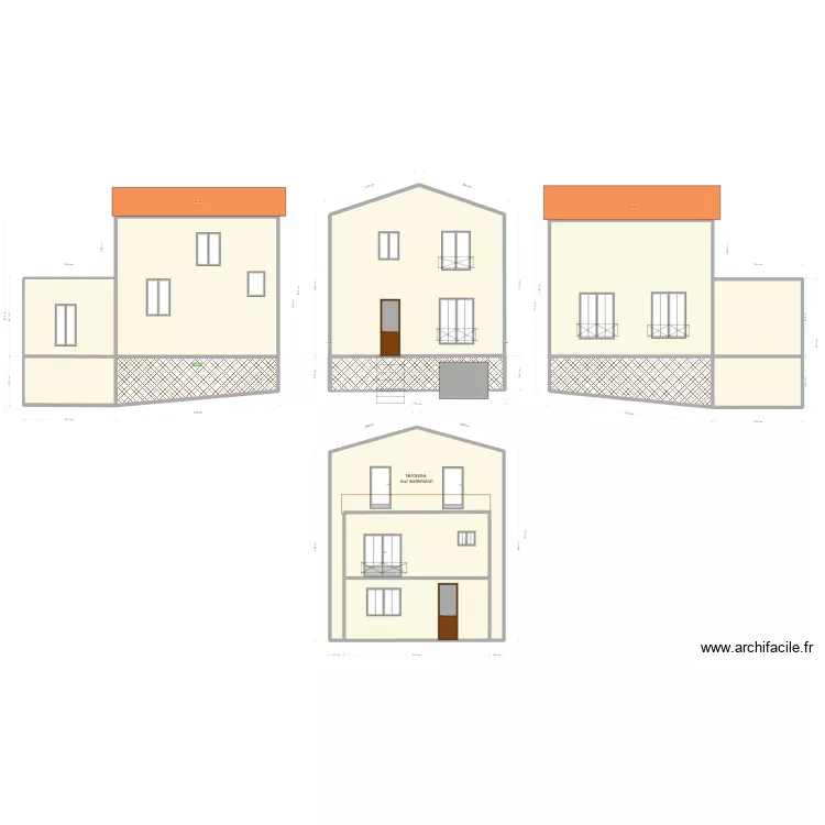 plans journeau. Plan de 