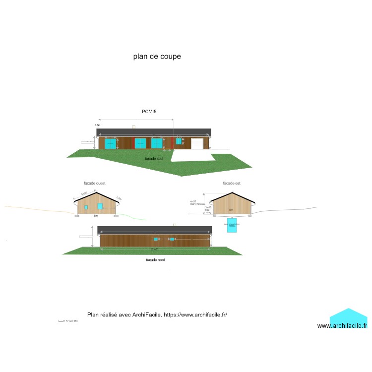 plan HPS. Plan de 0 pièce et 0 m2