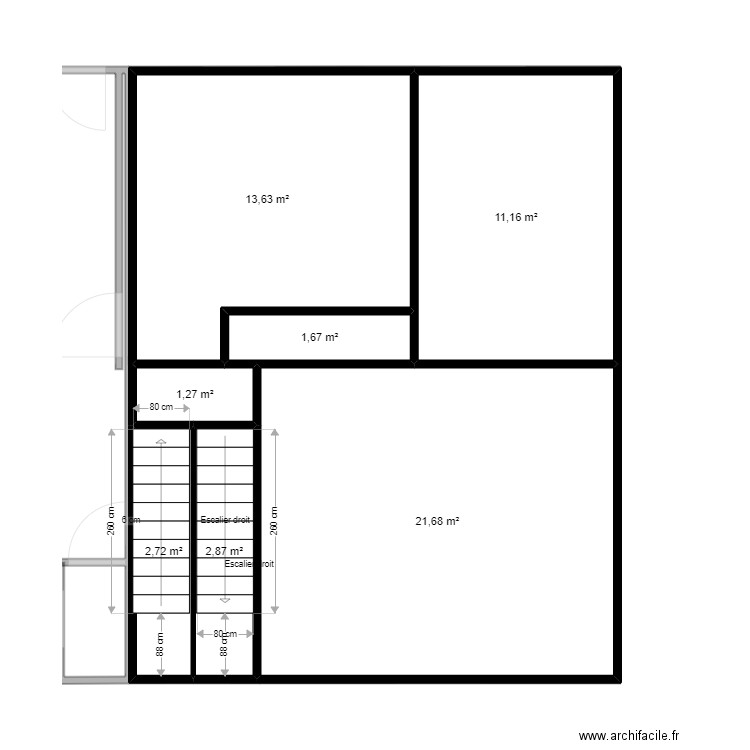 Rolans. Plan de 15 pièces et 154 m2