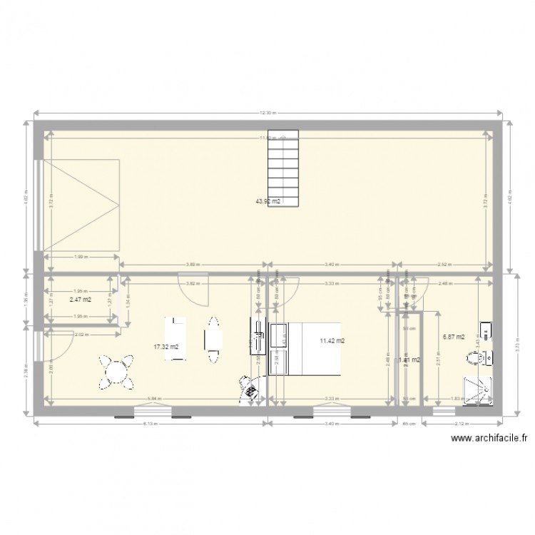 sous sol laura. Plan de 0 pièce et 0 m2