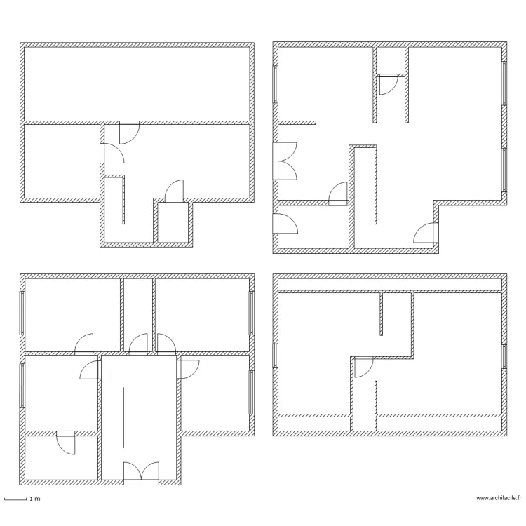 SAUNIER - OBERNAI. Plan de 