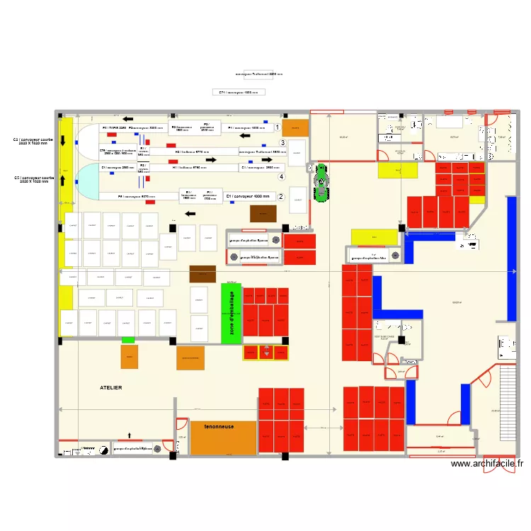 PROJET N1 10/01/2023. Plan de 