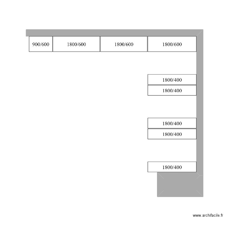 AQUA-Confort. Plan de 1 pièce et 1 m2