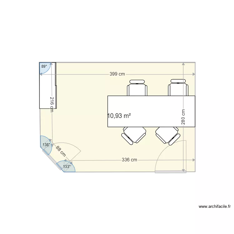 Plan accueil Sessad actuel. Plan de Plan accueil Sessad actuel. Plan de