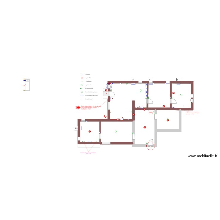 Appartement atelier 6. Plan de 0 pièce et 0 m2