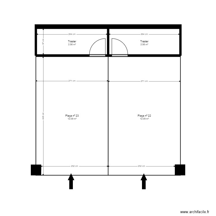 URB VILA DEL SOL, APARTAMENT G 10. VILA, ENCAMP. Plan de 6 pièces et 45 m2