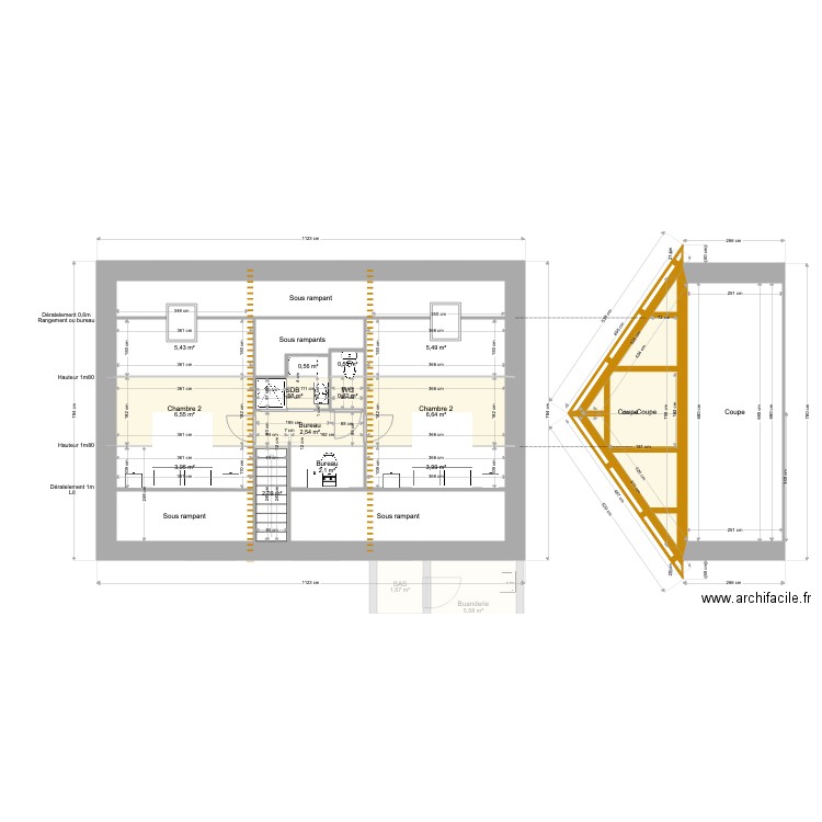 Plan Stéphane Poineuf futur. Plan de 0 pièce et 0 m2