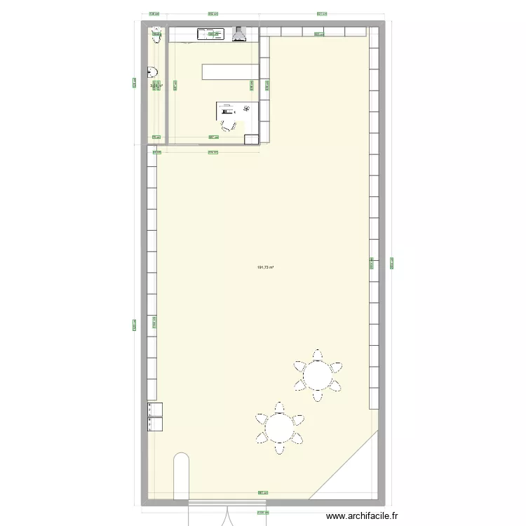 Gourmandise et Vins. Plan de 