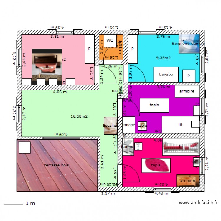 Maison Premiere Etage B . Plan de 0 pièce et 0 m2