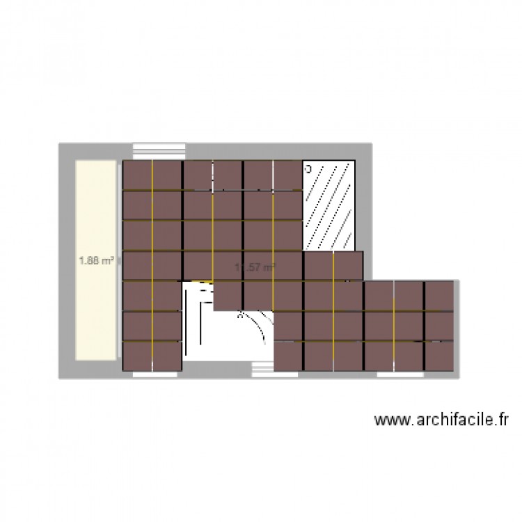 salle de bain 5. Plan de 0 pièce et 0 m2