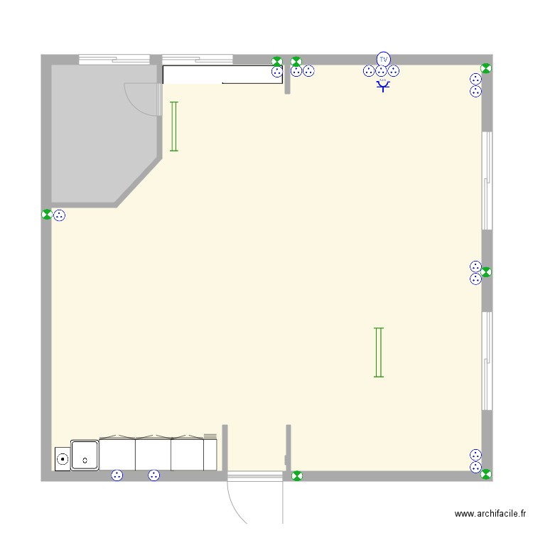 pithivier cave. Plan de 0 pièce et 0 m2