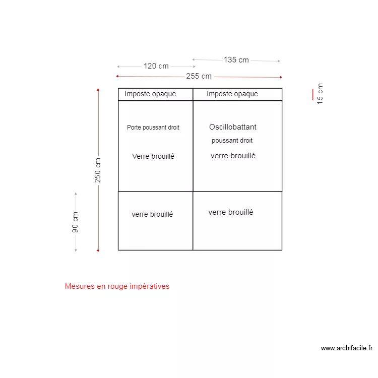 Chassis 4    Cabinet 2. Plan de 