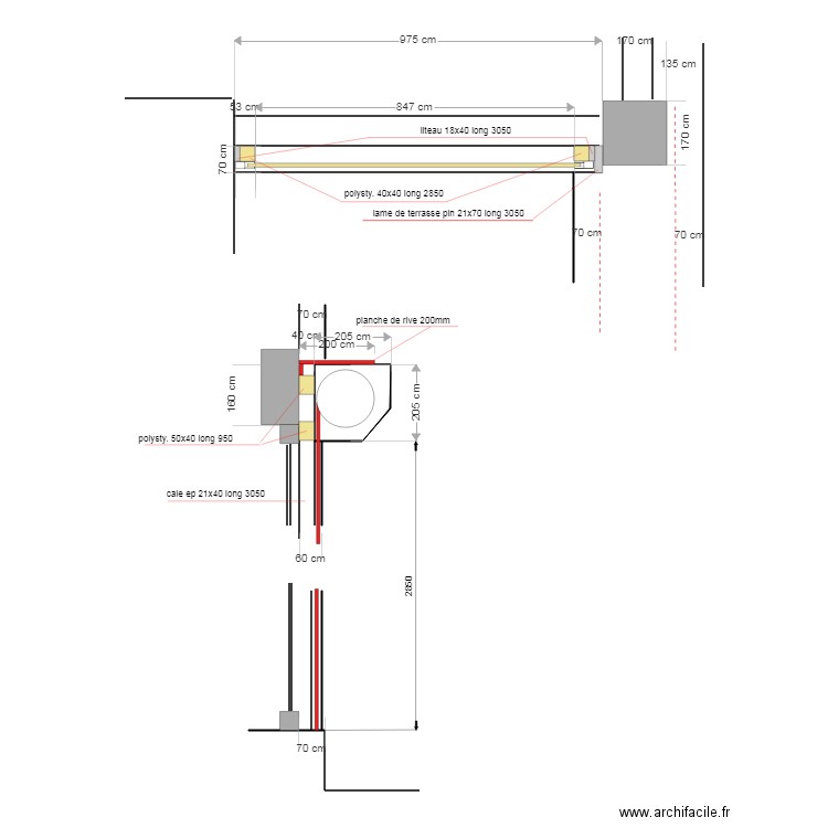 volet rouland porte terrasse. Plan de 0 pièce et 0 m2