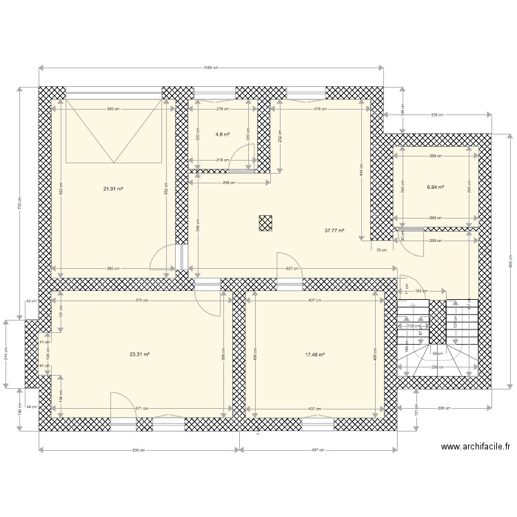 St Aubin. Plan de 0 pièce et 0 m2