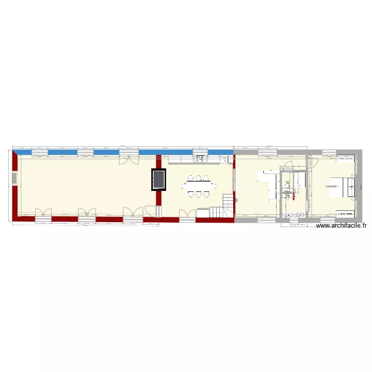 SERVOLLE Projet entier. Plan de 