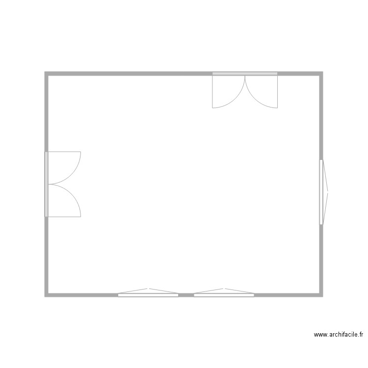 Salle de classe 1. Plan de 0 pièce et 0 m2