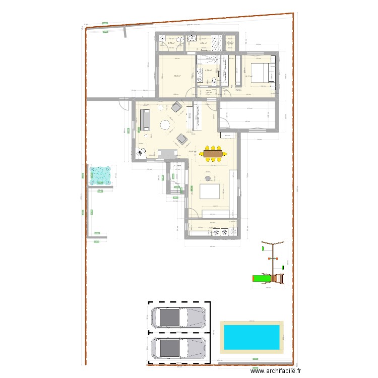 fourragère 2. Plan de 0 pièce et 0 m2