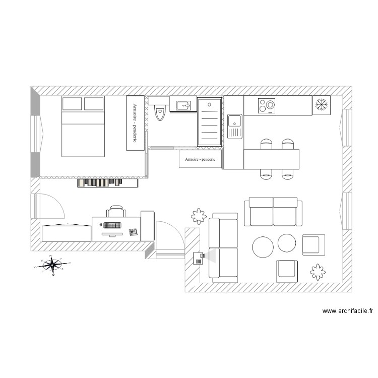 Chloe base. Plan de 0 pièce et 0 m2