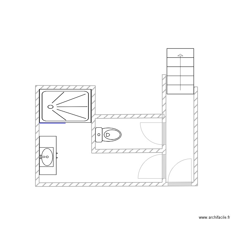 Pereira David. Plan de 1 pièce et 5 m2