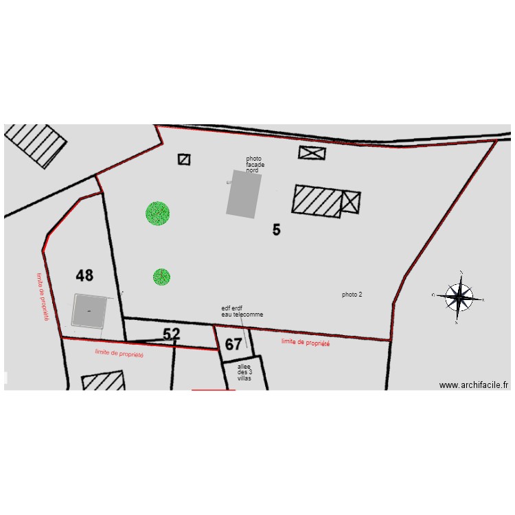 plan de masse erp 22. Plan de 0 pièce et 0 m2