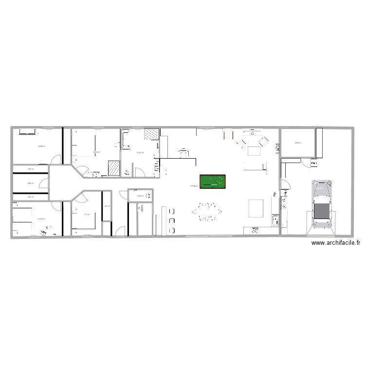 Projet maison. Plan de 0 pièce et 0 m2