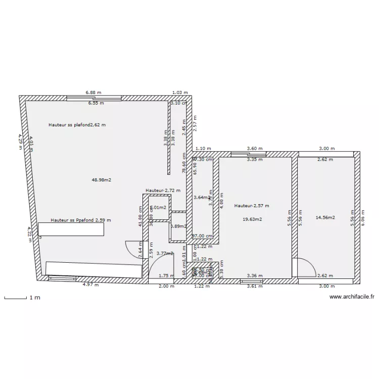 70 Av Roger Martin du Gard, 61130 Belleme. Plan de 
