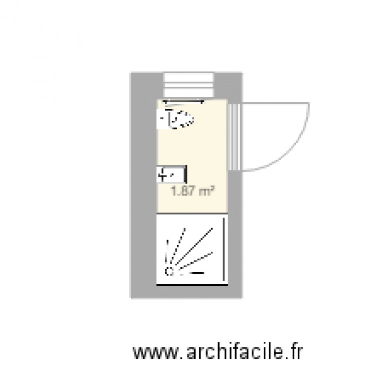 idris sdb. Plan de 0 pièce et 0 m2