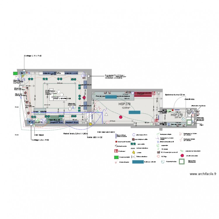 PLAN électrique au 12 décembre 2016. Plan de 0 pièce et 0 m2