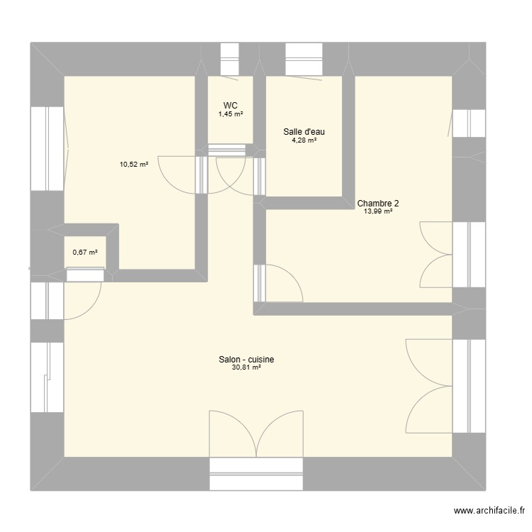 Maison 2. Plan de 0 pièce et 0 m2